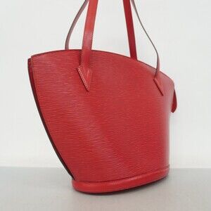 Louis Vuitton Epi Red Bag Saint Jacques Shopping Castilian Shoulder